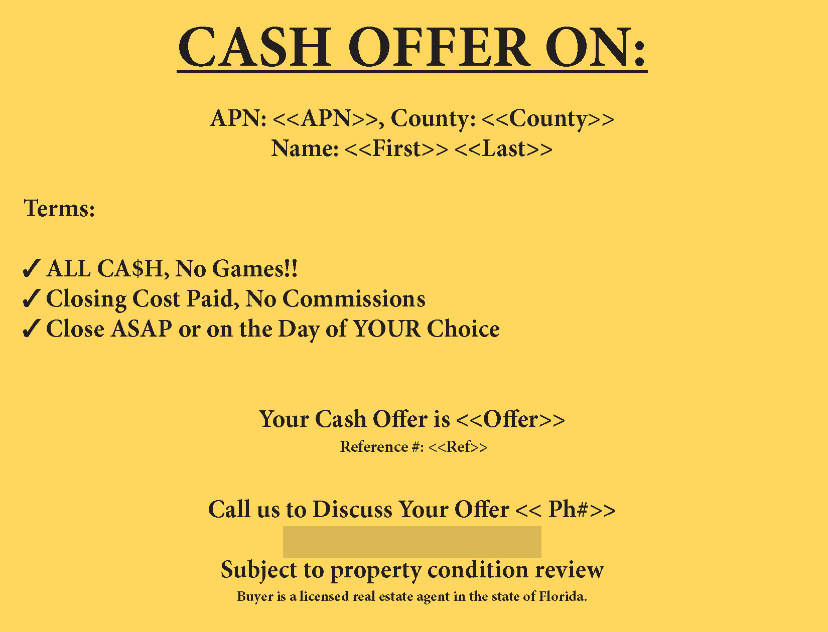 Florida Land Buyer