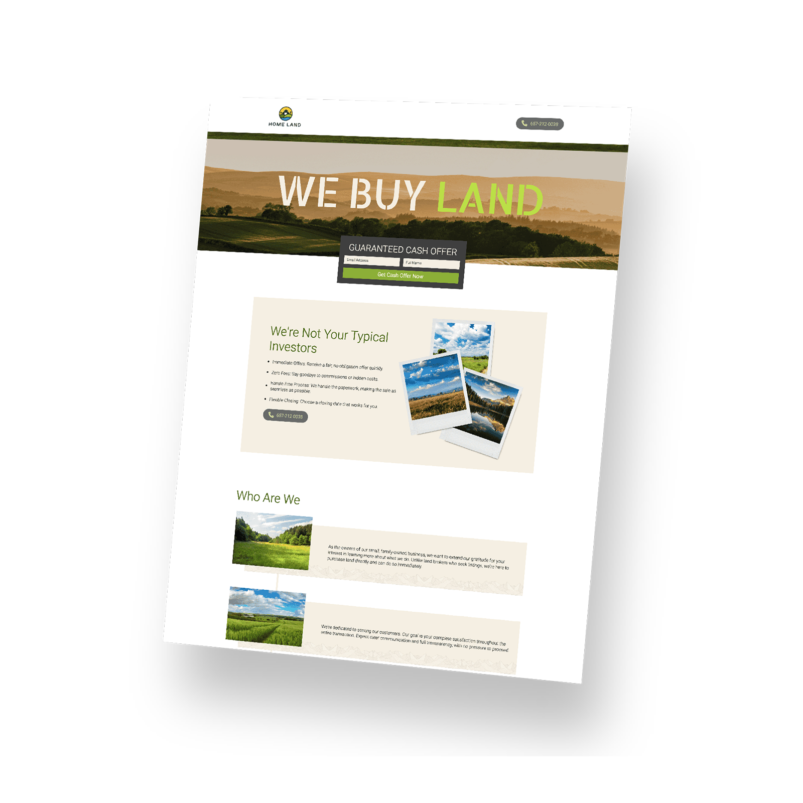 Landing Pages