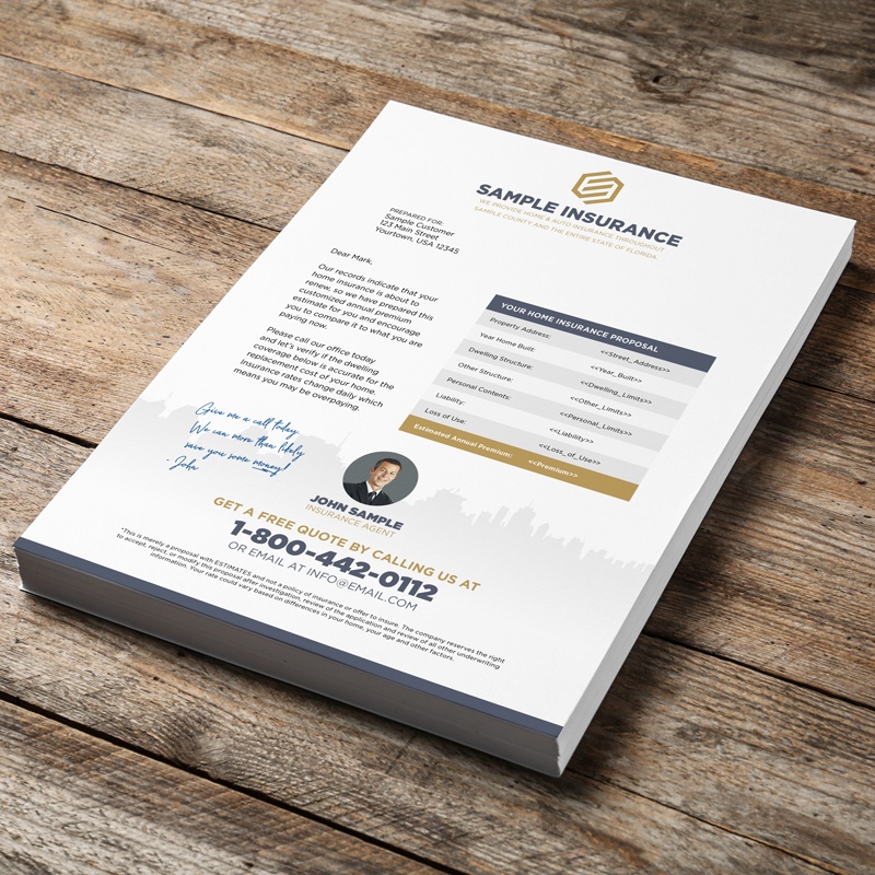 Direct Mail Marketing Letters